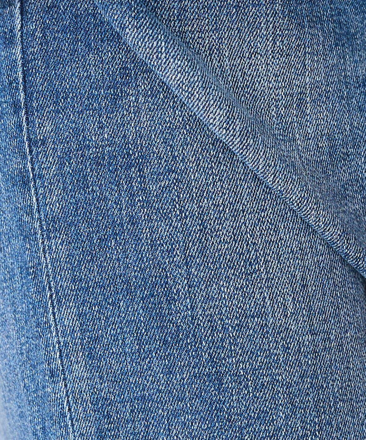 INED「スリムストレートデニム Pink Pepper Midrise《Healthy DENIM》」|デニム|