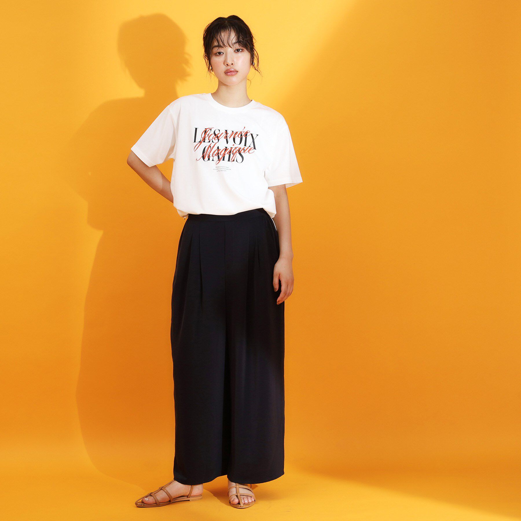 THE SHOP TK「フォトアソートTシャツ【接触冷感/UV/毛玉になりにくい/洗濯機OK】」|Tシャツ・カットソー|