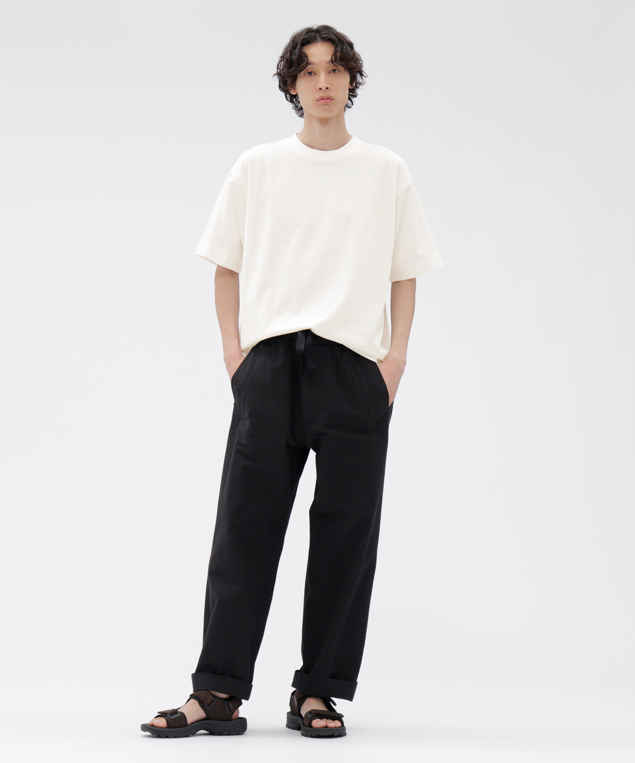 MHL.「GARMENT DYE COTTON JERSEY TOP」|Tシャツ・カットソー|