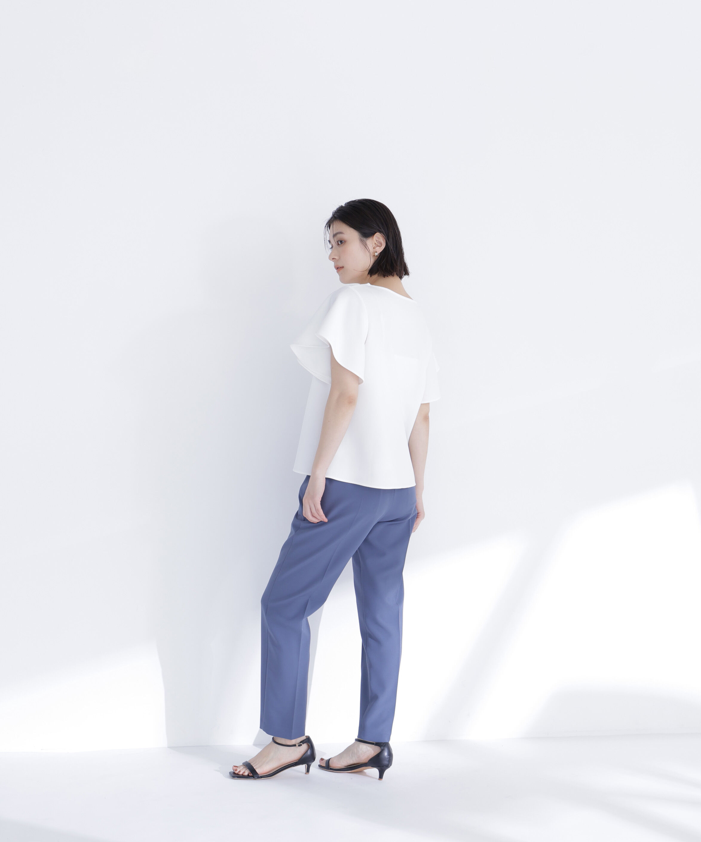  「カットジョーゼットトップス」|Tシャツ・カットソー|