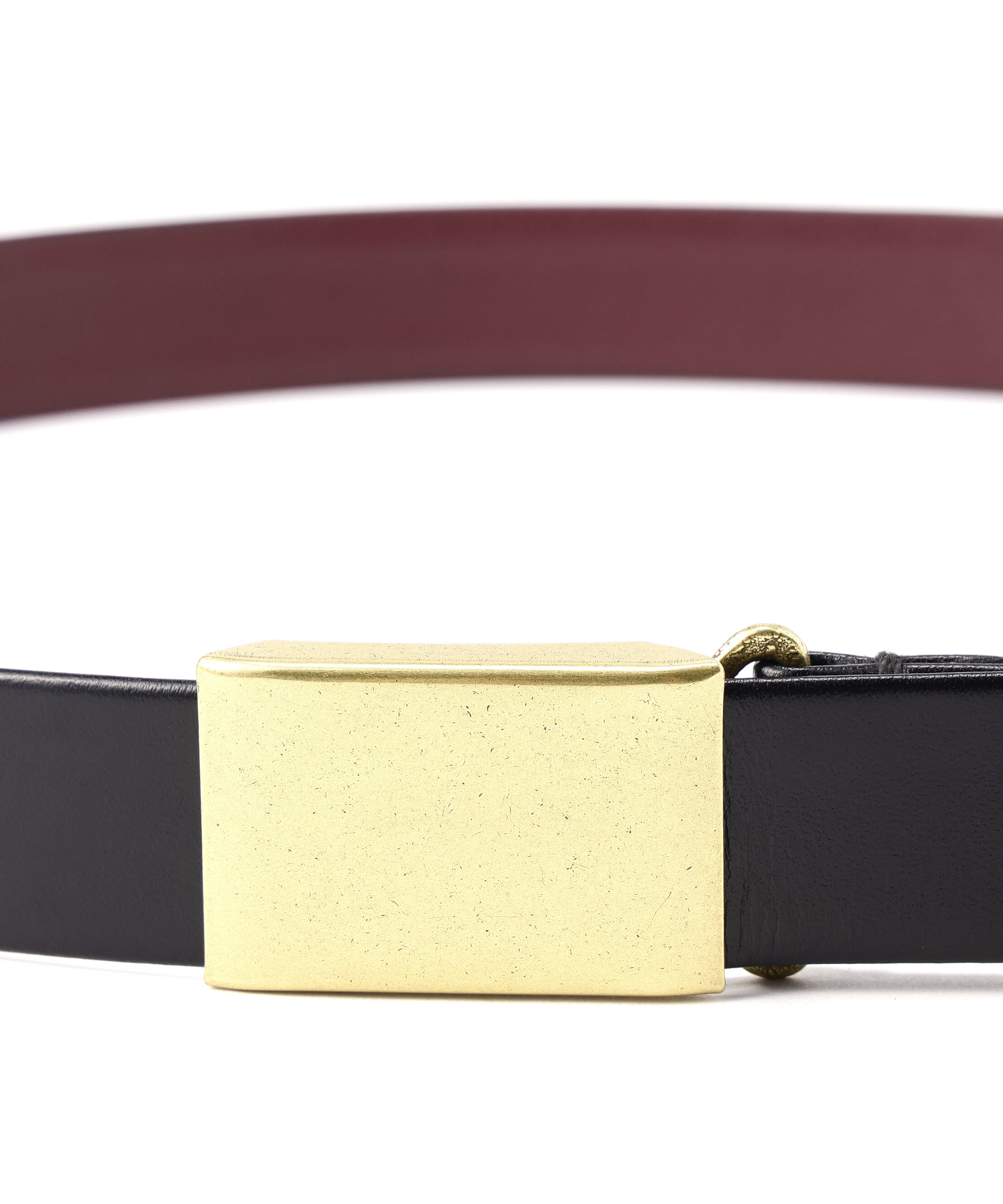 YLEVE 「YLEVE / LEATHER BUCKLED BELT」|ベルト|