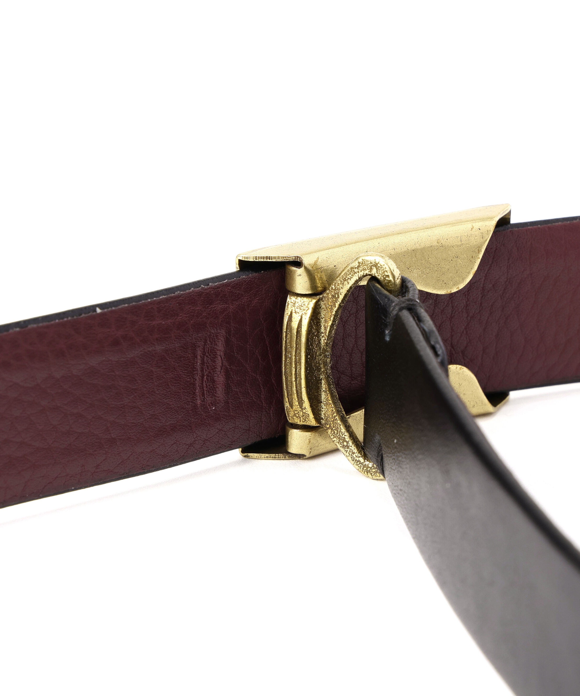 YLEVE 「YLEVE / LEATHER BUCKLED BELT」|ベルト|