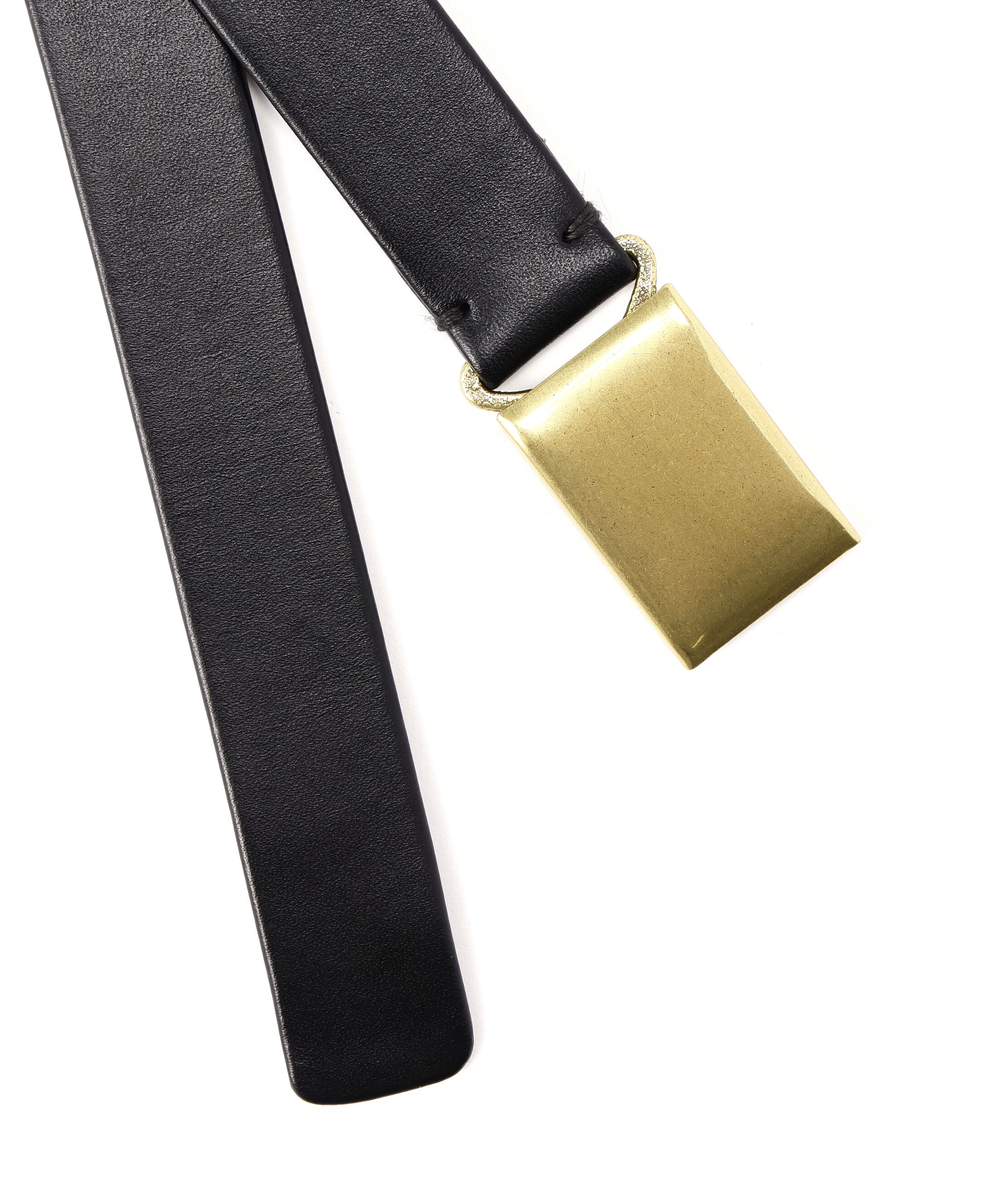 YLEVE 「YLEVE / LEATHER BUCKLED BELT」|ベルト|