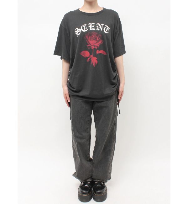 jouetie「ローズロゴルーズTシャツ」|Tシャツ・カットソー|