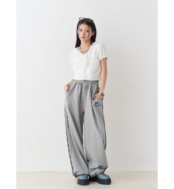 jouetie「ロゴルーズスウェットパンツ」|その他|