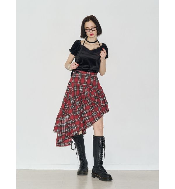 jouetie「レースベロアトップス」|Tシャツ・カットソー|