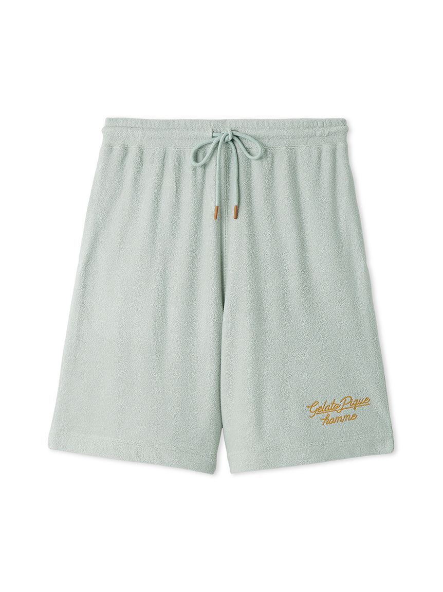 GELATO PIQUE HOMME「【HOMME】【接触冷感】【UVカット】パイルワンポイントロゴ刺繍ハーフパンツ」|その他|MNT