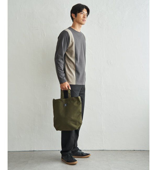 ikka「ＷフェイスリップルキリカエロンＴ」|Tシャツ・カットソー|