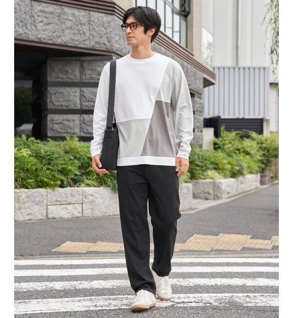 ikka「ブロックスＤＲＹトレロンＴ」|Tシャツ・カットソー|