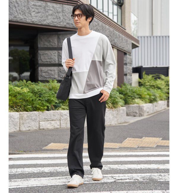 ikka「ブロックスＤＲＹトレロンＴ」|Tシャツ・カットソー|