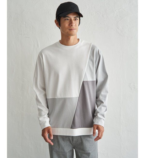 ikka「ブロックスＤＲＹトレロンＴ」|Tシャツ・カットソー|