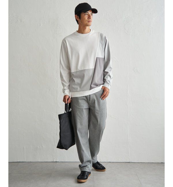 ikka「ブロックスＤＲＹトレロンＴ」|Tシャツ・カットソー|