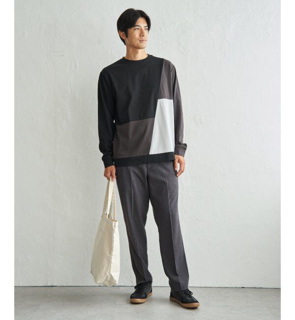 ikka「ブロックスＤＲＹトレロンＴ」|Tシャツ・カットソー|