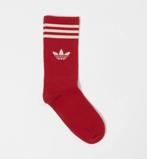 UNITED ARROWS green label relaxing「＜adidas Originals＞クルーソックス / キッズ 17cm-18cm」|ソックス|