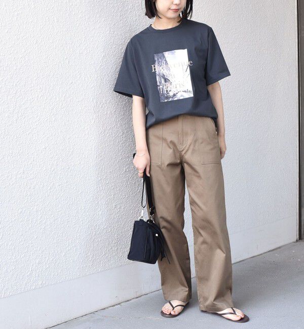 SHIPS Colors 「SHIPS Colors:〈接触冷感・UVカット〉PARIS フォト TEE◇」|Tシャツ・カットソー|