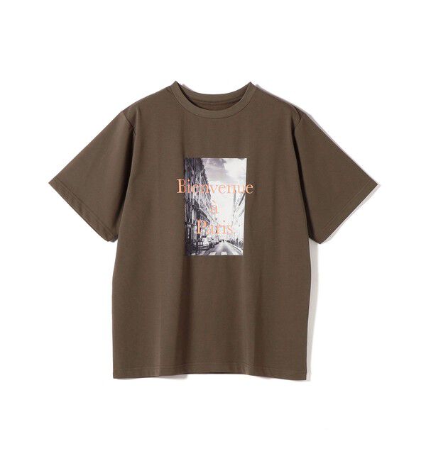 SHIPS Colors 「SHIPS Colors:〈接触冷感・UVカット〉PARIS フォト TEE◇」|Tシャツ・カットソー|