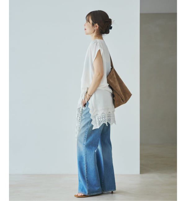 Plage「Cotton lace スカーフ」|バンダナ・スカーフ|