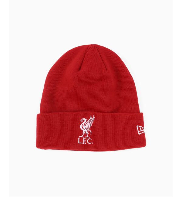 Liverpool FC「【NEW ERA / ニューエラ】LFC NE CUFF BEANIE LBIRD」|ニット帽|レッド