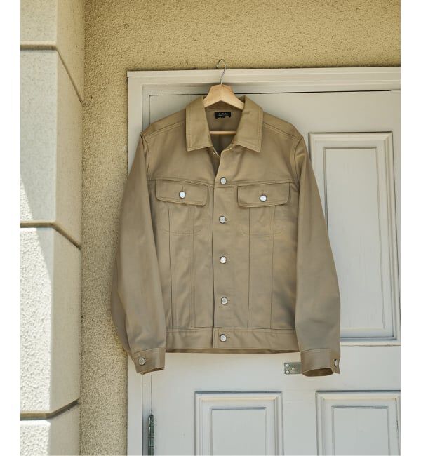 EDIFICE「《予約》A.P.C.（アー・ペー・セー）別注 satin Jacket」|その他|