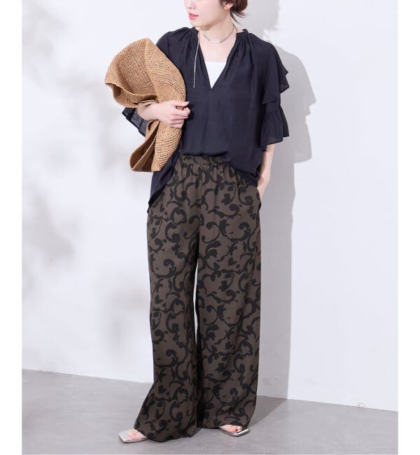 JOURNAL STANDARD「レーヨンプリントパンツ」|その他|