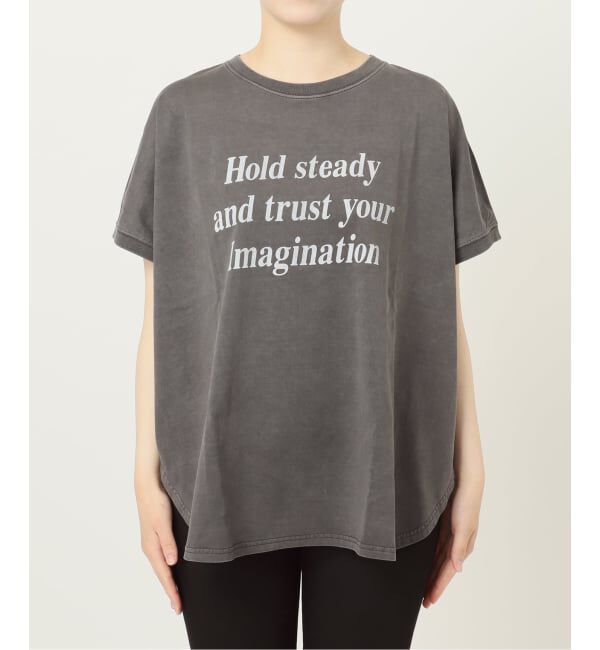 JOURNAL STANDARD「ピグメントロゴサークルヘム プルオーバー」|Tシャツ・カットソー|