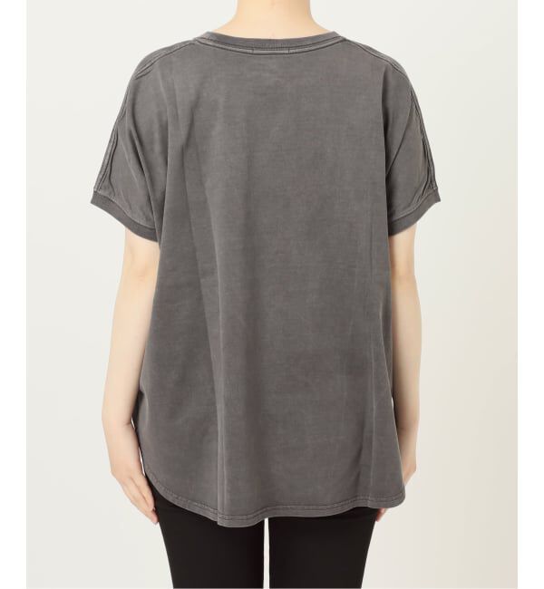 JOURNAL STANDARD「ピグメントロゴサークルヘム プルオーバー」|Tシャツ・カットソー|