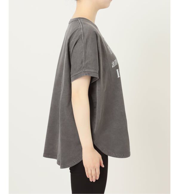 JOURNAL STANDARD「ピグメントロゴサークルヘム プルオーバー」|Tシャツ・カットソー|