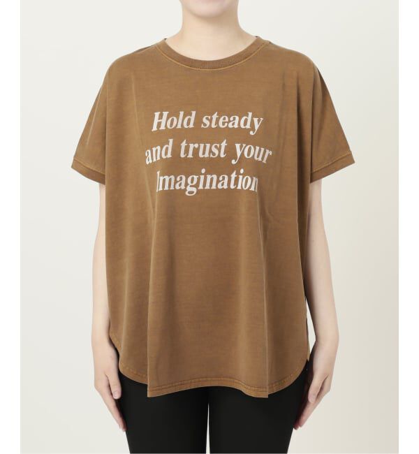 JOURNAL STANDARD「ピグメントロゴサークルヘム プルオーバー」|Tシャツ・カットソー|