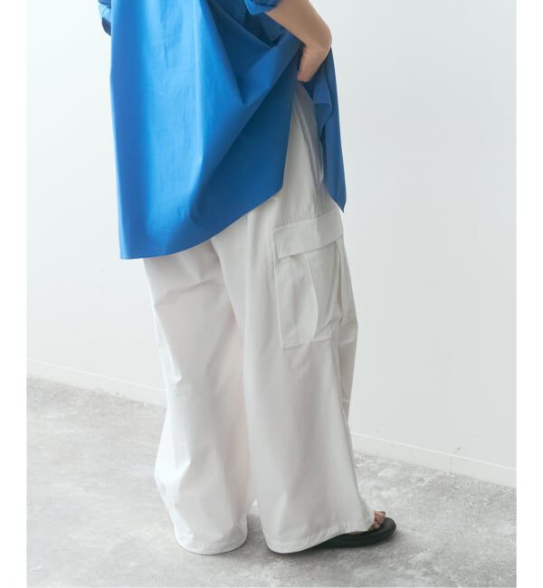 Spick and Span「SHEN TANAKA*S パラシュートパンツ」|カーゴ|