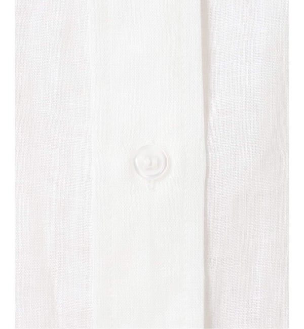 U by SPICK&SPAN「リネンオーバーシャツ」|シャツ・ブラウス|