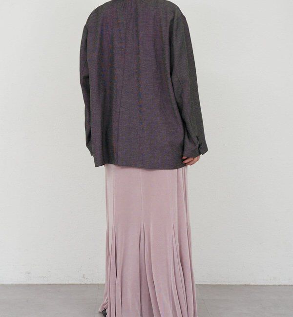  「【再入荷】シアーリブフレアースカート」|スカート|