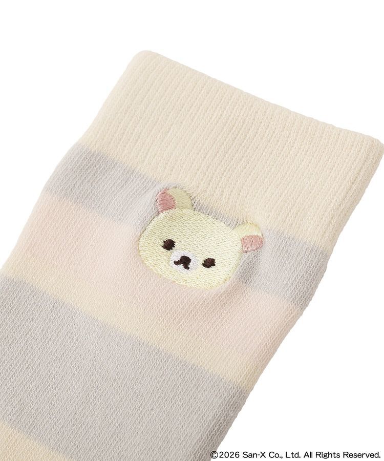 earth music&ecology「リラックマ&times;earth マルチボーダーソックス」|その他|