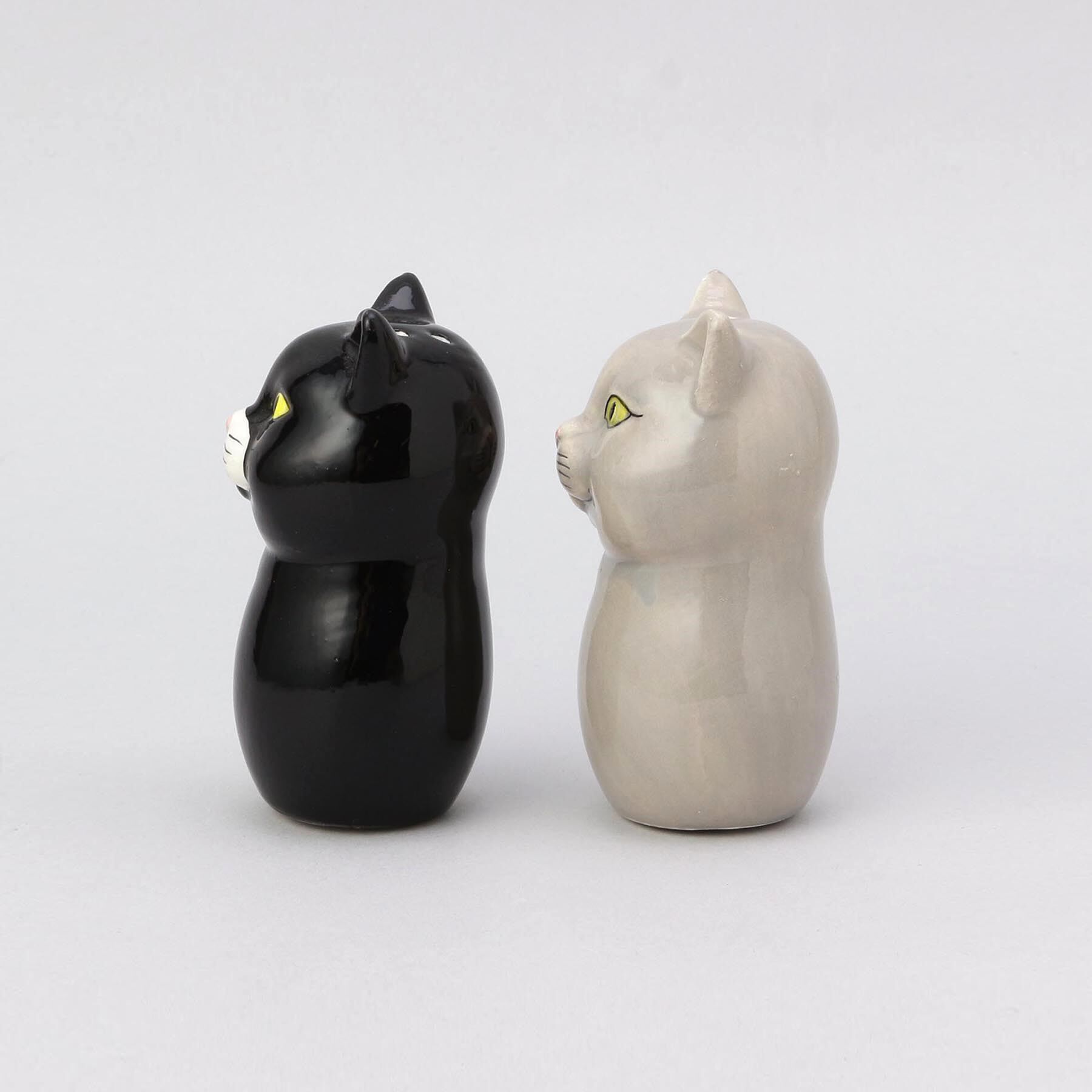 212 KITCHEN STORE「キャットセラミック SPセット グレー&クロ」|食器・キッチングッズ|