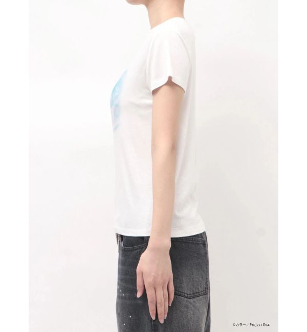 CALNAMUR「【新世紀エヴァンゲリオンコラボ】レイ アスカ 儚げTシャツ」|Tシャツ・カットソー|