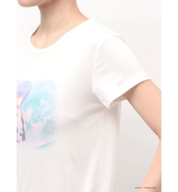 CALNAMUR「【新世紀エヴァンゲリオンコラボ】レイ アスカ 儚げTシャツ」|Tシャツ・カットソー|