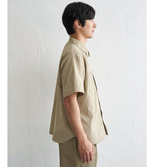 ikka「UNIVERSAL OVERALL ユニバーサルオーバーオール dailyワーカーズシャツ」|シャツ・ブラウス|