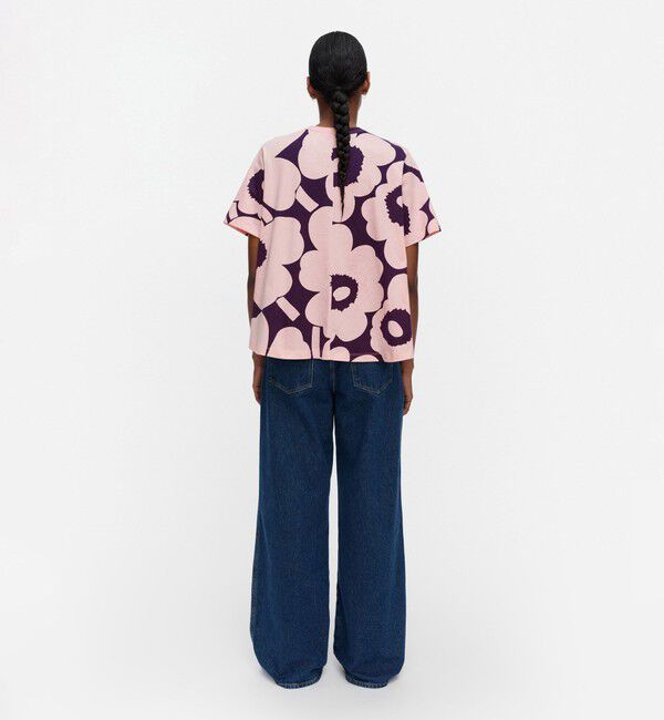 Marimekko「Pisteytys Unikko Tシャツ」|シャツ・ブラウス|