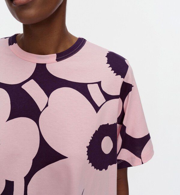 Marimekko「Pisteytys Unikko Tシャツ」|シャツ・ブラウス|