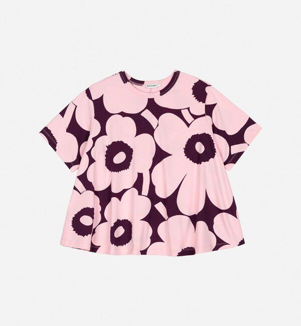 Marimekko「Pisteytys Unikko Tシャツ」|シャツ・ブラウス|