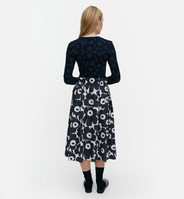 Marimekko「【アジア限定】Kirjoitus Unikko スカート」|スカート|