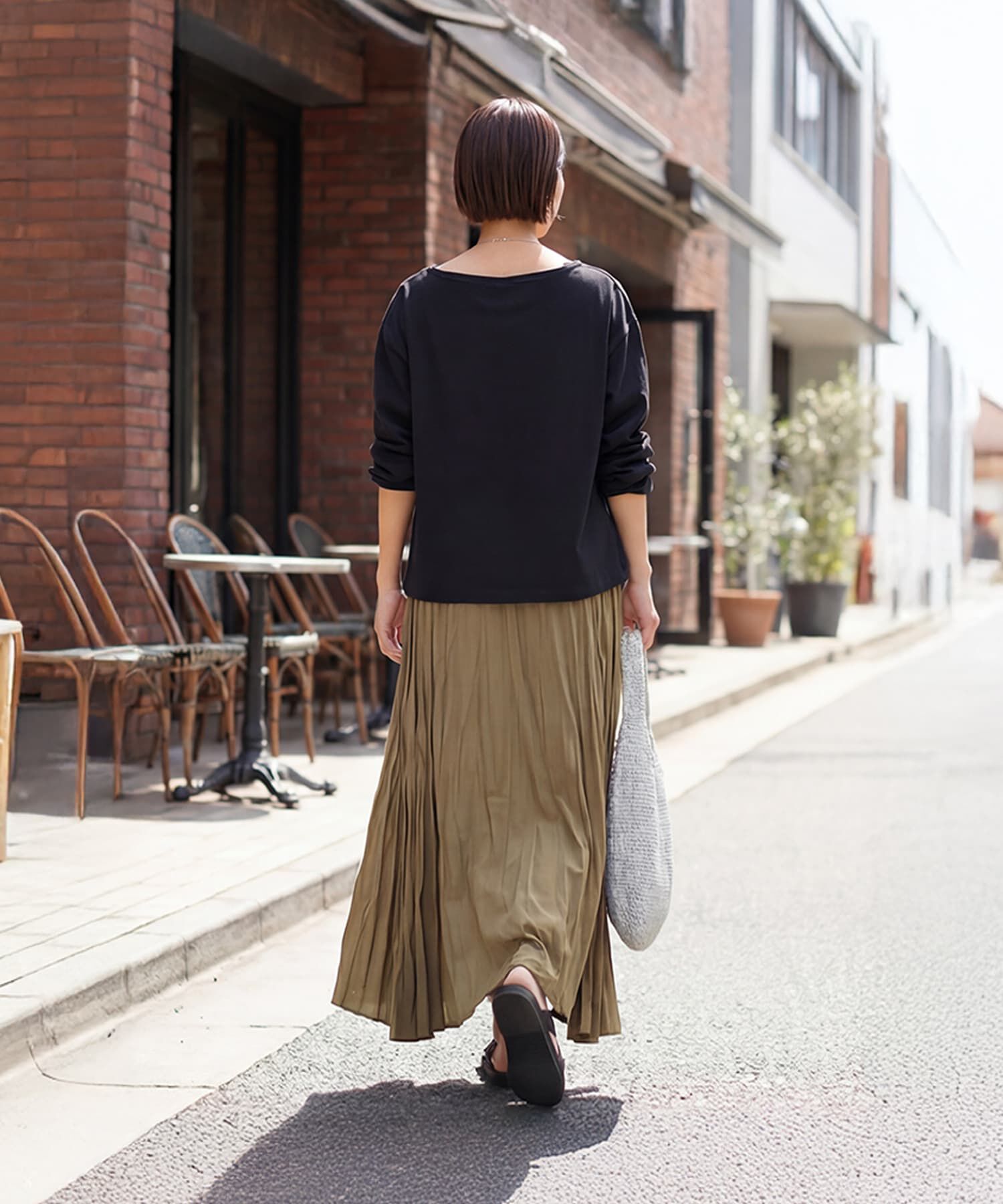 STYLE DELI「綿100ボートオフショルトップス」|Tシャツ・カットソー|