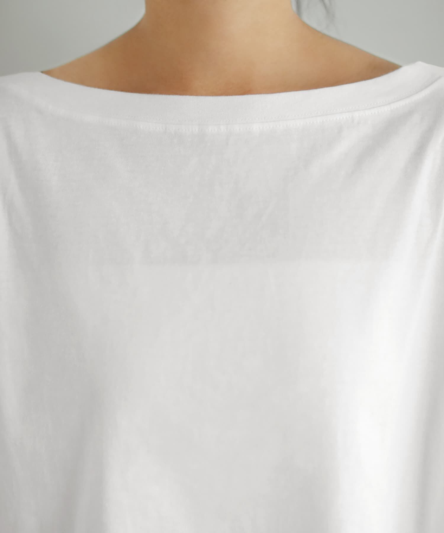 STYLE DELI「綿100ボートオフショルトップス」|Tシャツ・カットソー|