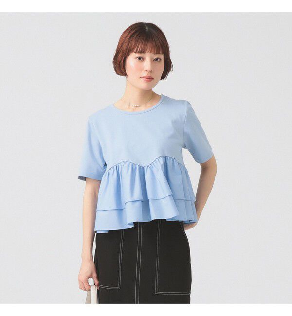 Ray BEAMS 「ティアード キリカエ Tシャツ」|Tシャツ・カットソー|