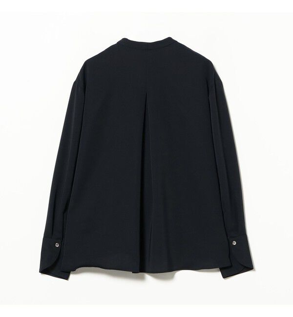 Demi-Luxe BEAMS 「ストレッチ サテン ブラウス」|シャツ・ブラウス|