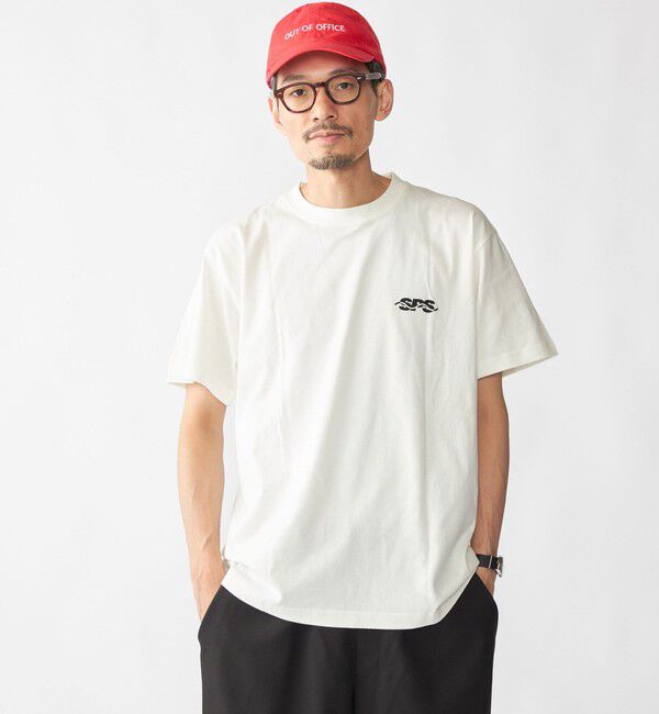 SHIPS「【WEB限定】SHIPS: SHIPS Co. デザイン プリント Tシャツ」|Tシャツ・カットソー|