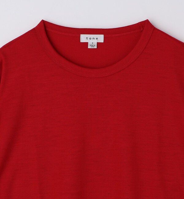 SHIPS「tone: ARM POCKET WOOL SHIRT」|Tシャツ・カットソー|
