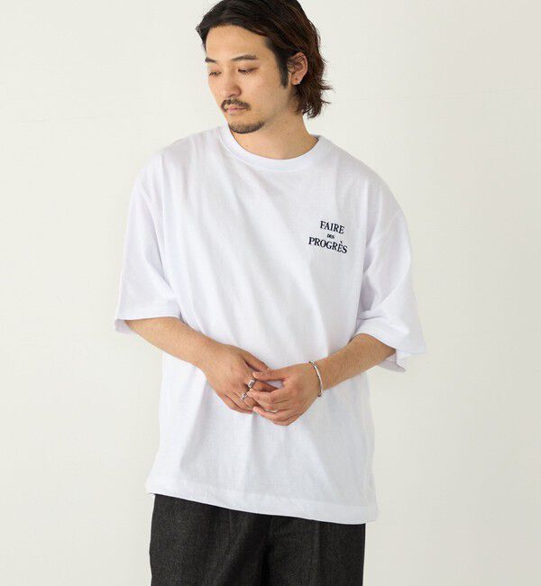 SHIPS Colors 「SHIPS Colors:ドルマンスリーブ ビッグ Tシャツ」|Tシャツ・カットソー|