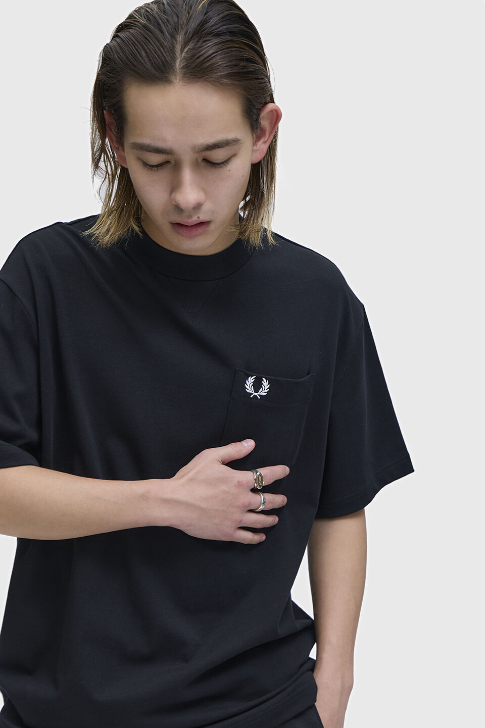 FRED PERRY 「Pocket Detail T-Shirt／ポケットディテールTシャツ」|Tシャツ・カットソー|