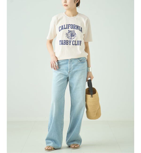 journal standard L'essage「MIXTA/ミクスタ CALIFORNIA TABBY CLUB CREW Tシャツ」|Tシャツ・カットソー|