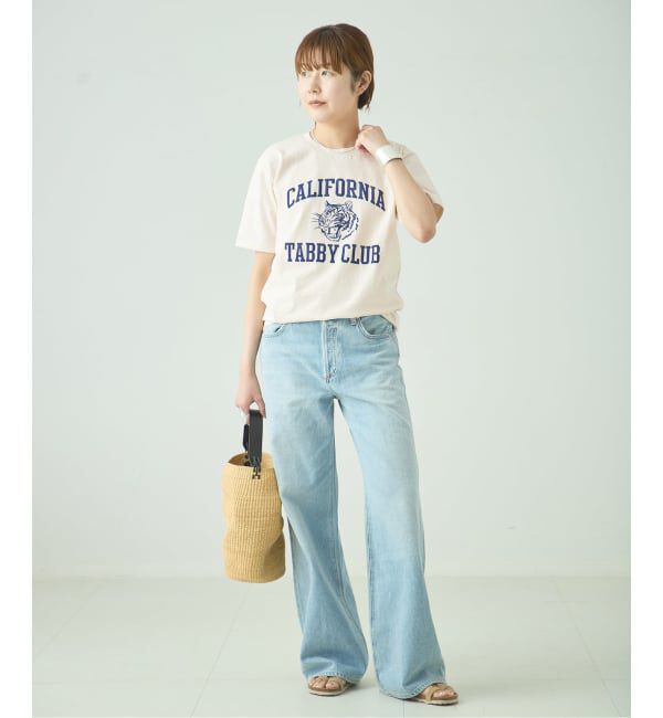 journal standard L'essage「MIXTA/ミクスタ CALIFORNIA TABBY CLUB CREW Tシャツ」|Tシャツ・カットソー|